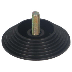 برغي رجل طاوله اسود 10 ملى × 8.5 سم بدون غطاء