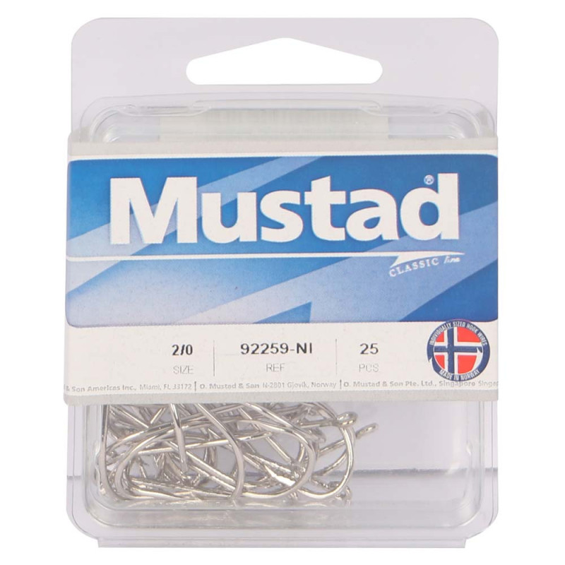 MUSTAD FISHING HOOK 0/2