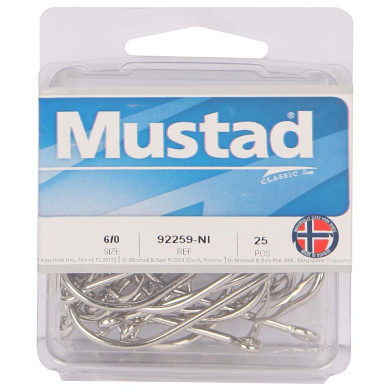 MUSTAD FISHING HOOK 0/6