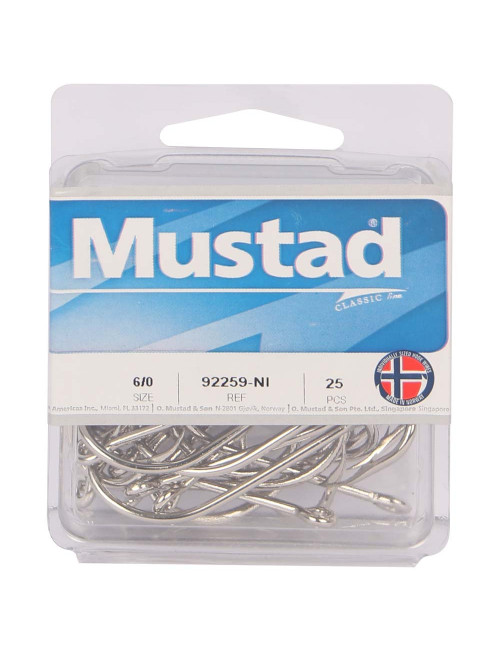 MUSTAD FISHING HOOK 0/6