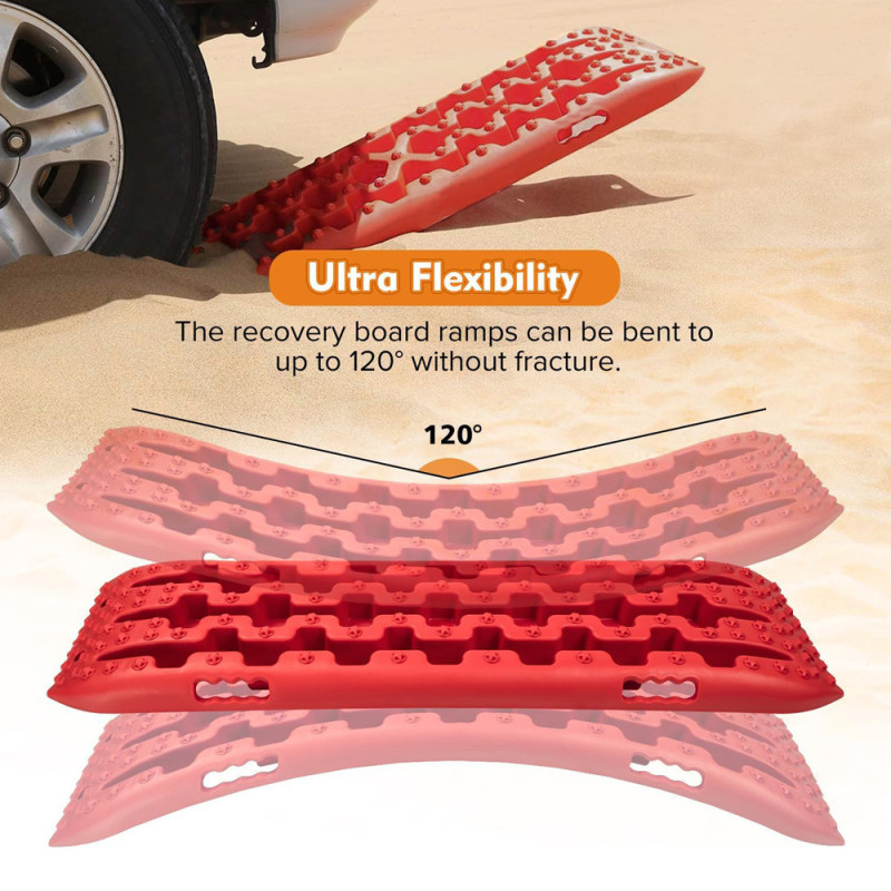 TRACTION BOARD FOR OFF ROAD TRUCK AND CAR 2PCS SET