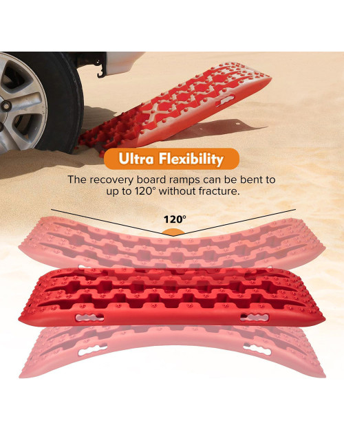 TRACTION BOARD FOR OFF ROAD TRUCK AND CAR 2PCS SET