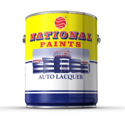 NATIONAL AUTO LACQUER N.C. TOP COAT GLOSS BLACK GALLON
