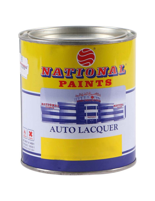 صبغ ناري ناشيونال لماع ابيض لتر UAE