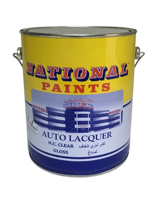 NATIONAL AUTO LACQUER N.C. CLEAR GLOSS GALLON