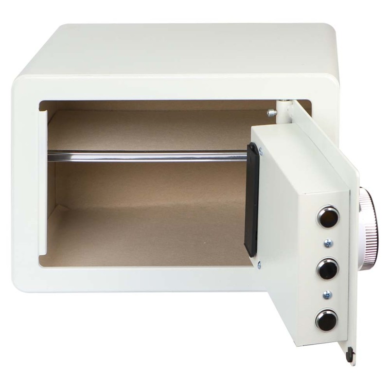 XC-25 FINGERPRINT LOCKER SAFE WHITE 25×35×25CM