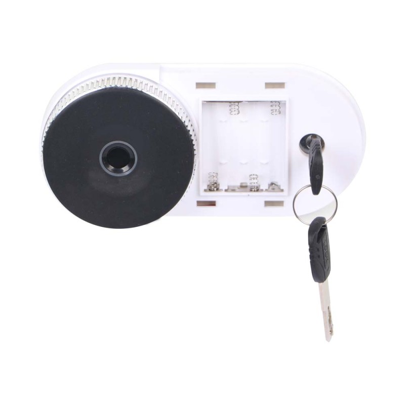 XC-25 FINGERPRINT LOCKER SAFE WHITE 25×35×25CM