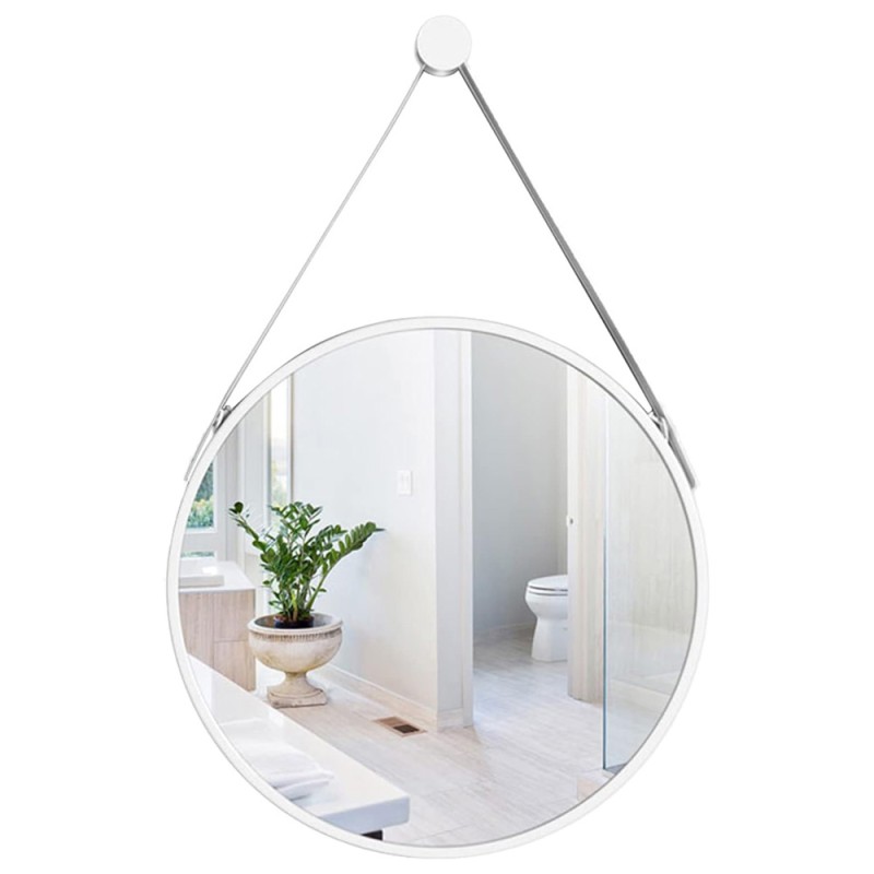 round mirrors 3color white