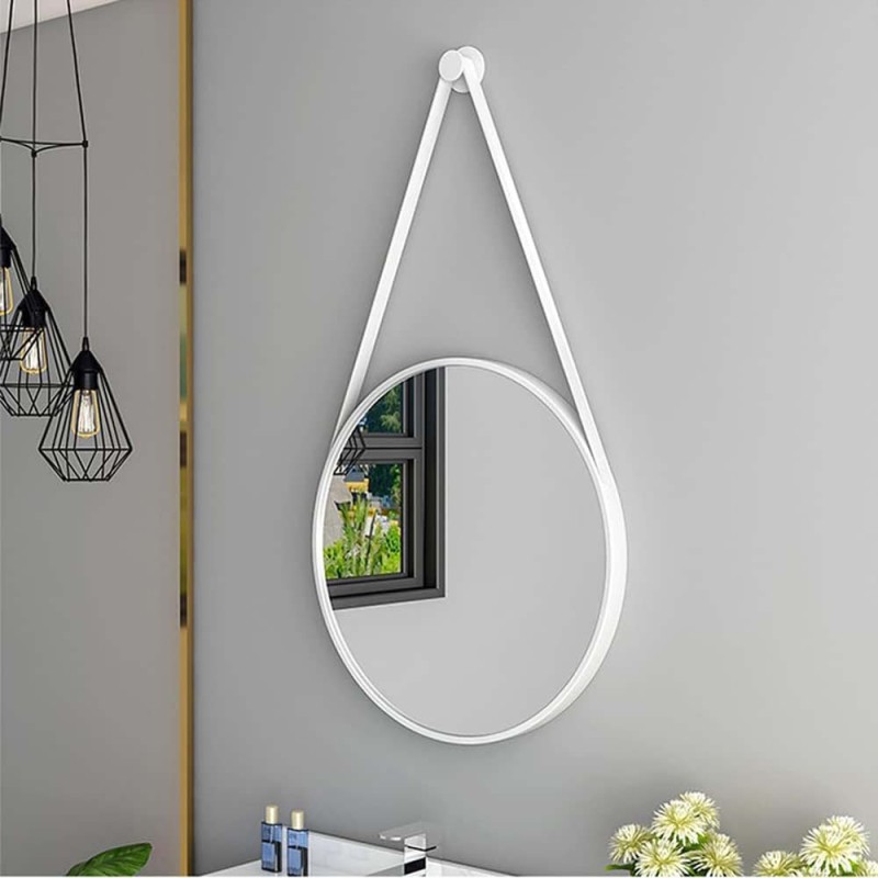 round mirrors 3color white