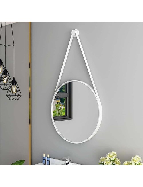 round mirrors 3color white