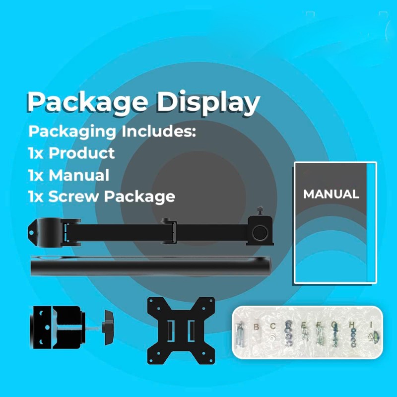 Z011 TABLE MOUNT TV STAND