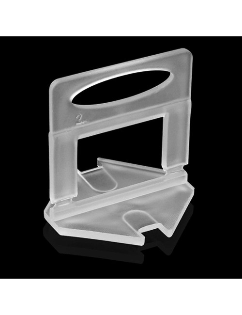 TILE LEVELING SYSTEM CLIPS 2MM