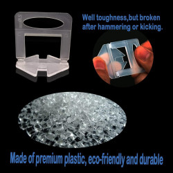 TILE LEVELING SYSTEM CLIPS 2MM