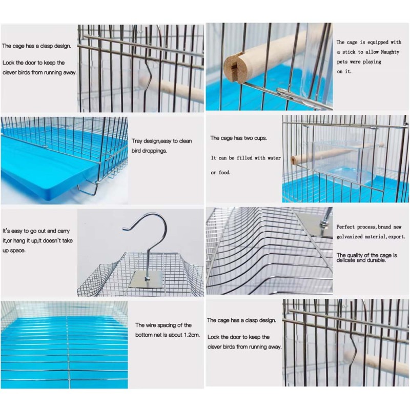 CM-503 BIRD CAGE 33X31X44CM