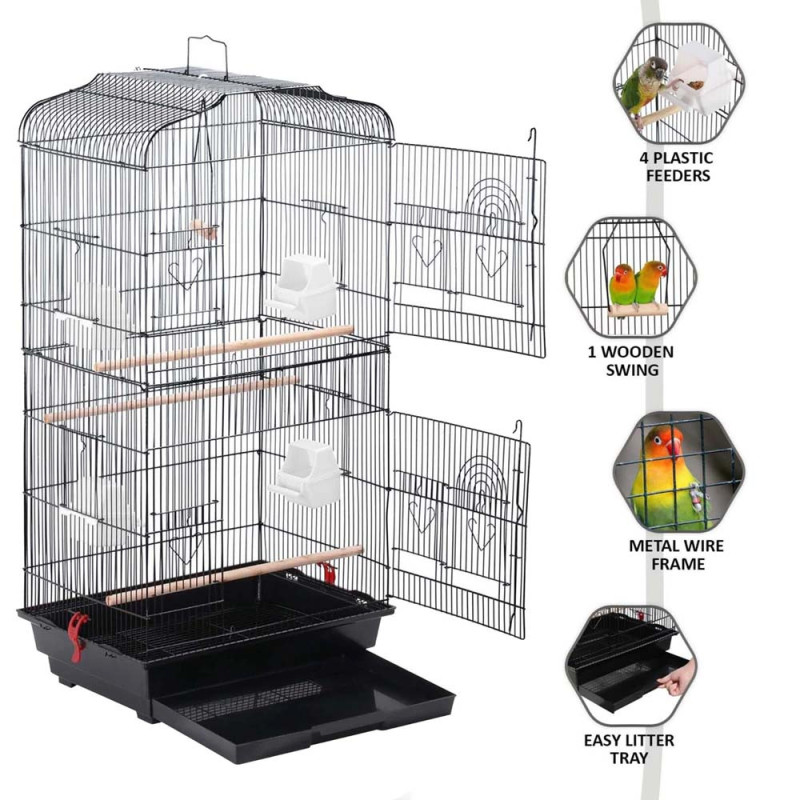 CM-614 BIRD CAGE 45.5X35X93.5CM