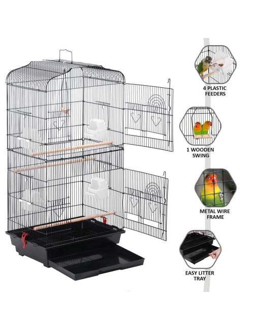 CM-614 BIRD CAGE 45.5X35X93.5CM