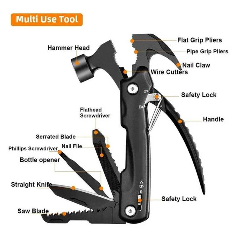 GNMLTHM12BK MULTI TOOL HAMMER