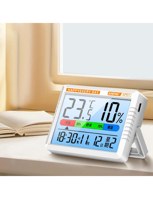 HTC-1 ترموميتر قياس حرارة ورطوبة CHN