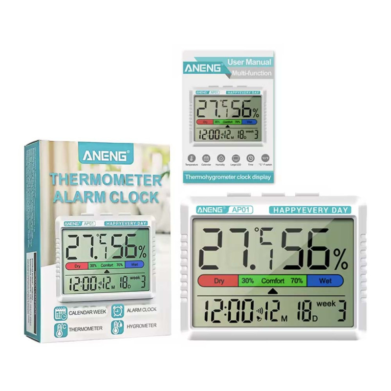 HTC-1 TEMPERATURE & HUMIDITY METER