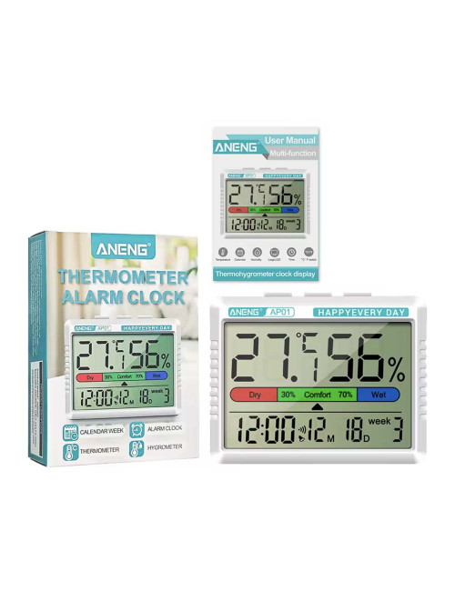 HTC-1 ترموميتر قياس حرارة ورطوبة CHN