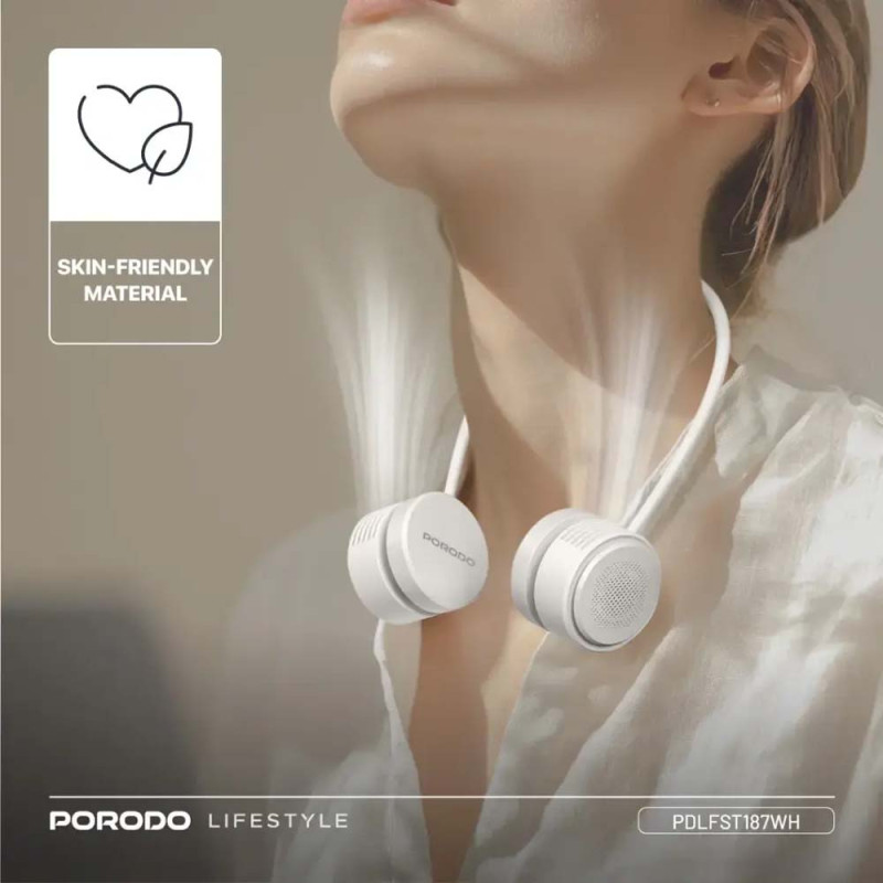 PDFKS187WH MINI FLEXIBLE NECK FAN 1600MAH