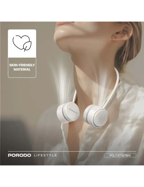 PDFKS187WH MINI FLEXIBLE NECK FAN 1600MAH