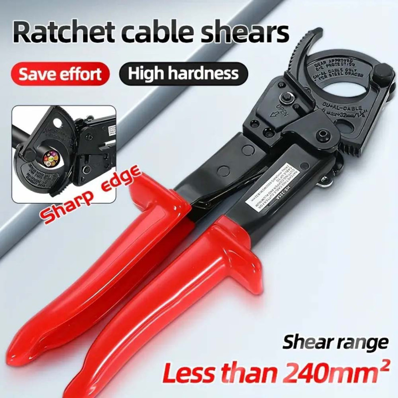 JUMLEE J-325A RATCHETING CABLE CUTTER 32 MM