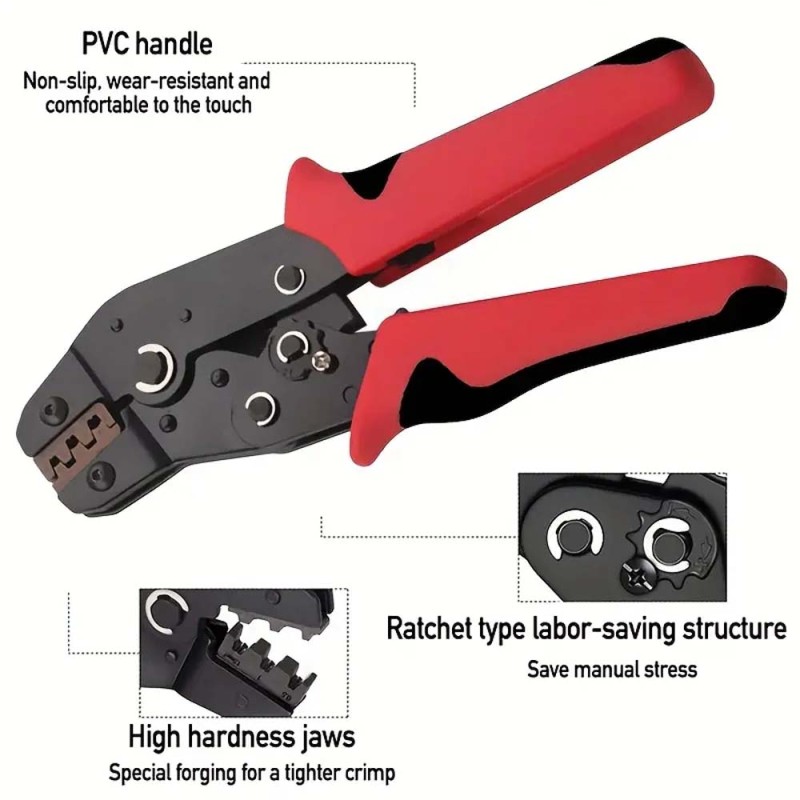 JUMLEE J-SN48B CRIMPING PLIER 7" 0.5 - 2.5 MM