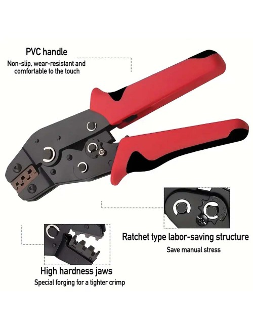 JUMLEE J-SN48B CRIMPING PLIER 7" 0.5 - 2.5 MM