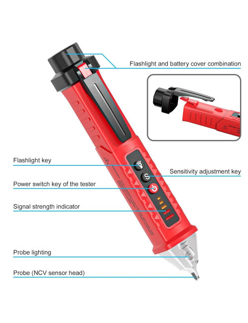 JUMLEE 1912 NON CONTACT VOLTAGE TESTER
