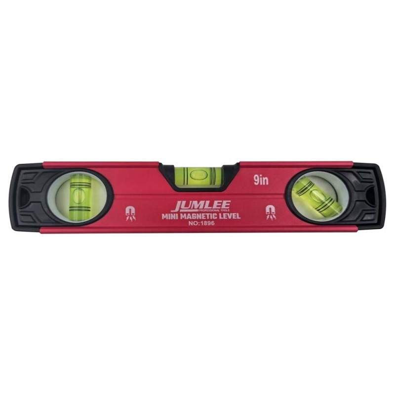 JUMLEE 1896 9" ميزان ماء مغناطيس هلال CHN