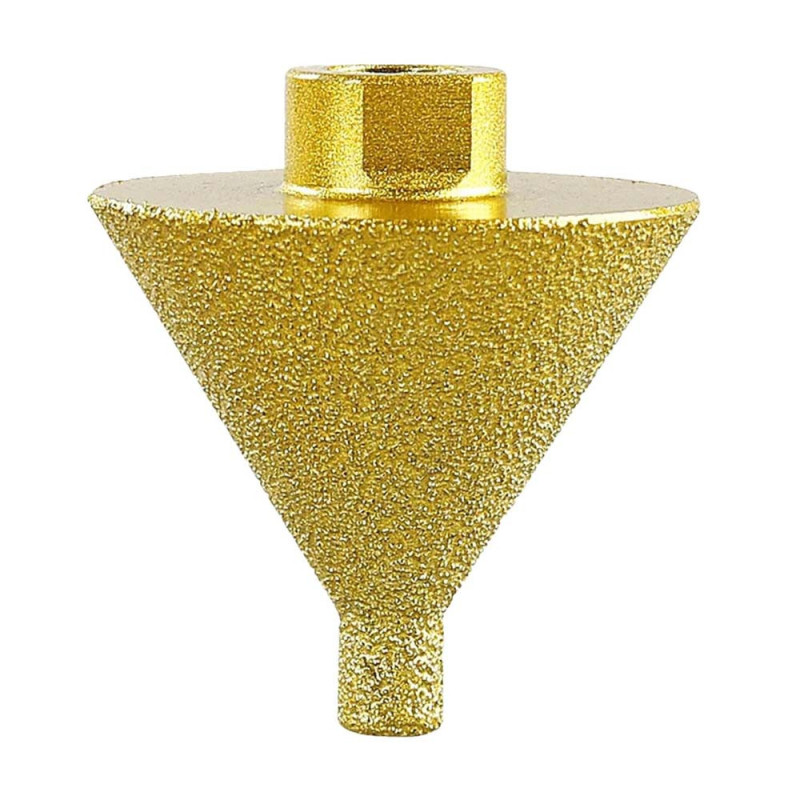 JUMLEE 2737-50 DIAMOND CHAMFER BIT FOR GRANITE 9-50MM