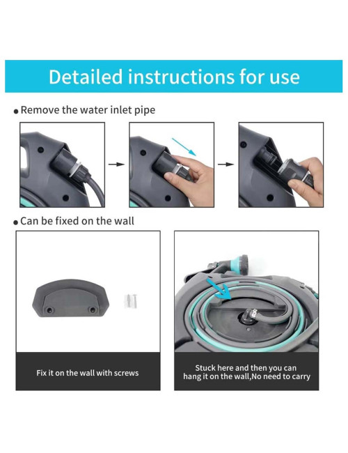 MINI HOSE REEL SIZE 28X13.5X32CM ( MINI HOSE TRUCK)