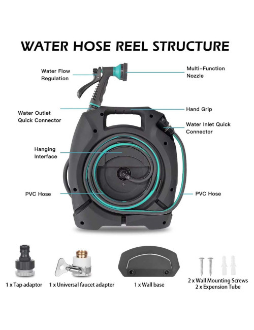 MINI HOSE REEL SIZE 28X13.5X32CM ( MINI HOSE TRUCK)