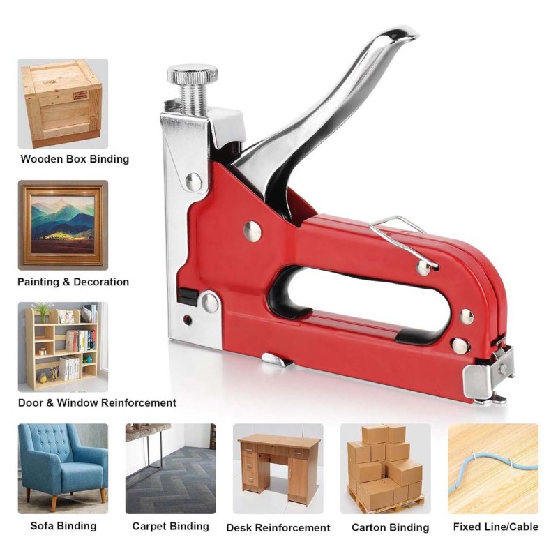 JUMLEE 1821 STAPLER GUN 4-14MM WITH 600 PINS