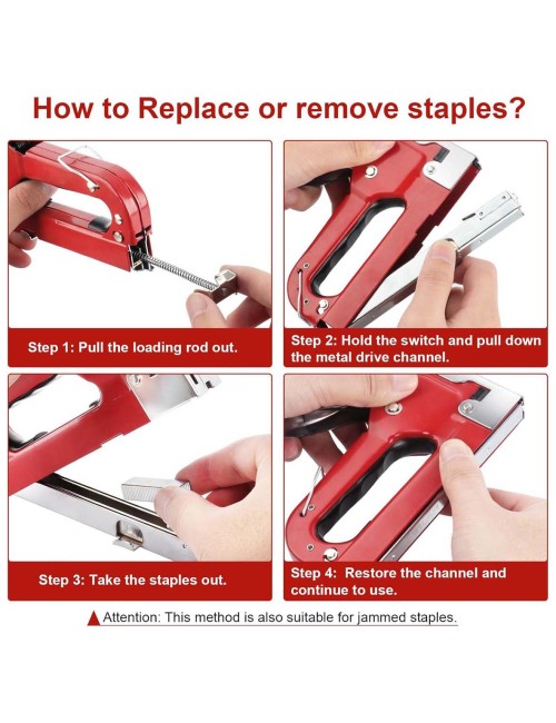 JUMLEE 1821 STAPLER GUN 4-14MM WITH 600 PINS