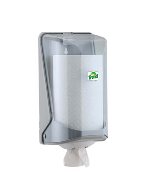 TISSUE ROLL DISPENSER SMALL CLEAR
