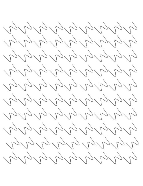 M-TYPE (100PCS) دبوس كاوية لحيم بلاستيك