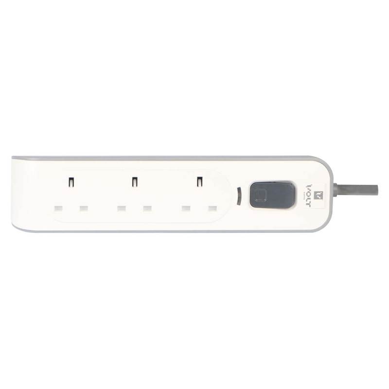 VOLT SCP-3W-3M موزع كهرباء 3 فتحة ×3 متر بلاتينيوم