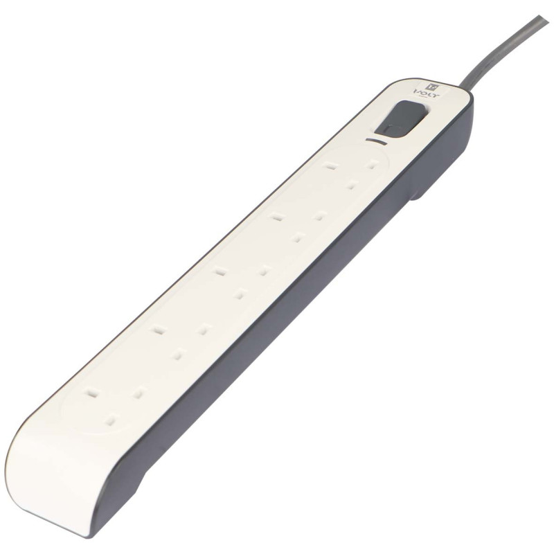 VOLT SCP-5W-2M موزع كهرباء 5 فتحة × 2 متر بلاتينيوم