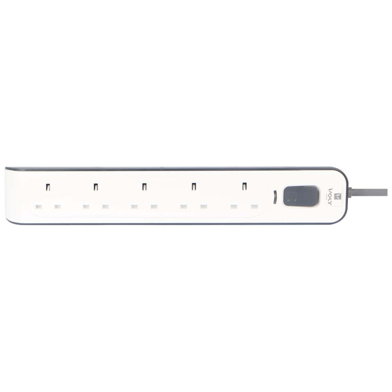 VOLT SCP-5W-2M موزع كهرباء 5 فتحة × 2 متر بلاتينيوم