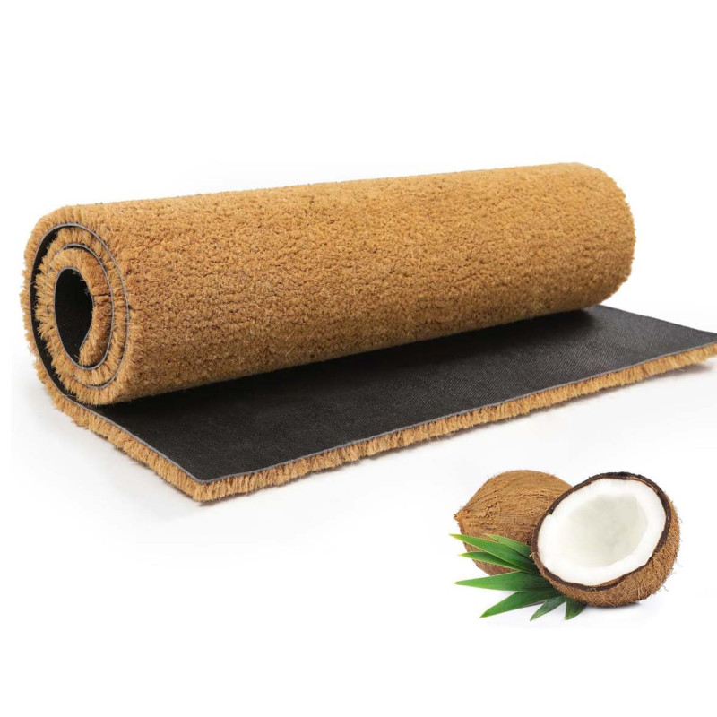 COIR ROLL VINYL BACKED 1 × 12 MTR × 23 MM