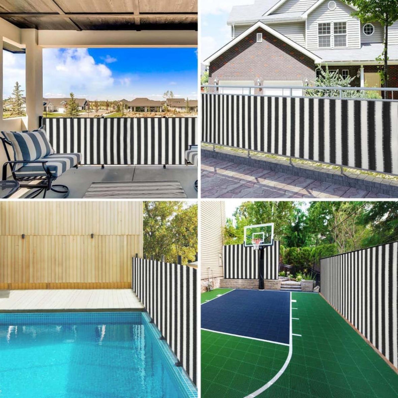 SHADE NET WHITE AND BLACK 2 MTR X 40 YARD