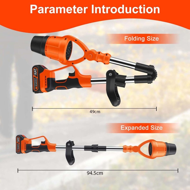 520CFM CORDLESS LEAF BLOWER