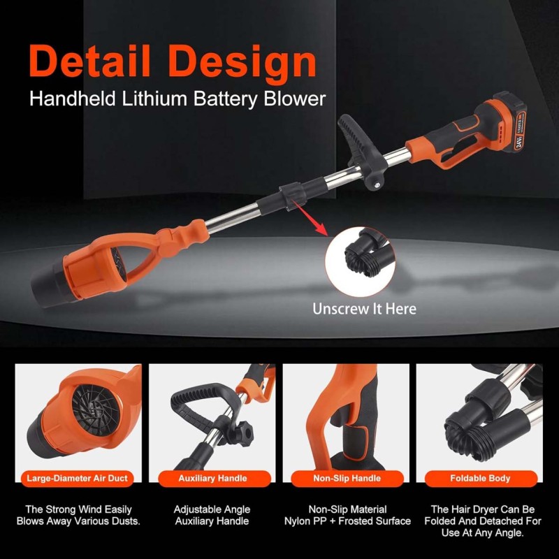 520CFM CORDLESS LEAF BLOWER