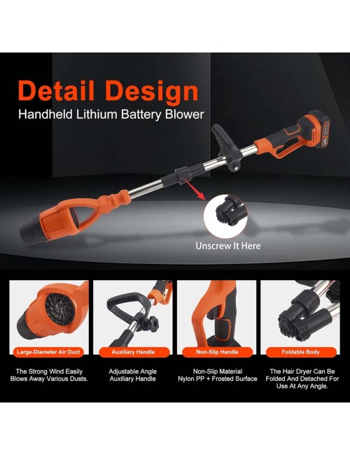 520CFM CORDLESS LEAF BLOWER