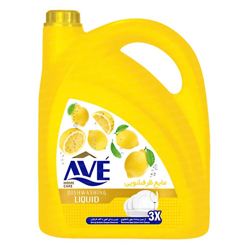 AVE DISH WASHING LIQUID LIMON SCENT 4 LTR