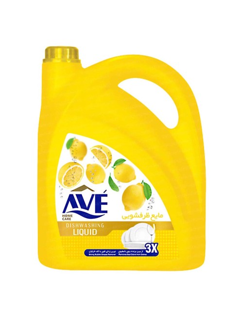 AVE سائل غسيل الاواني برائحة الليمون 4 لتر