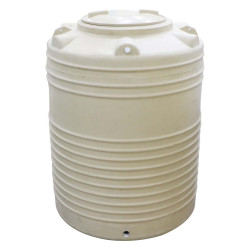 VERTICAL POLYCTHYLENE WATER TANK 125 GALLON