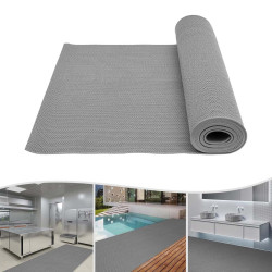 Rubber Mat Roll Grey 120CM x 15MTR - CHN